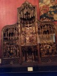 There some incredibly intricate alter pieces. Not being a religious person I had never seen any before.  I marvelled in their brilliance ( not enough to turn me though)