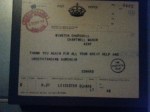 A telegram from the abdicated Edward thanking for his support Wallis drama.