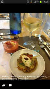 I pinched this photo from the facebook page of the lovely girl I met in the class