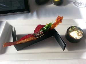 Ham Salad prosciutto, onion, beetroot, apple, onion whip